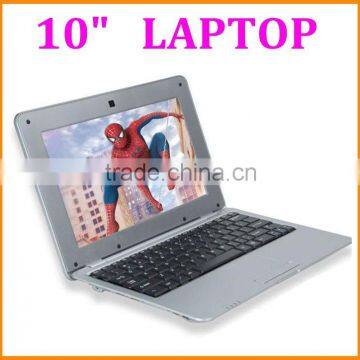 10 inch kids laptop netbook Dual Core 8880 mini PC laptop with keyboard support all country language