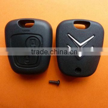 Good price citroen key shell Citroen 2 button remote key blank for 307&407&406 key blade