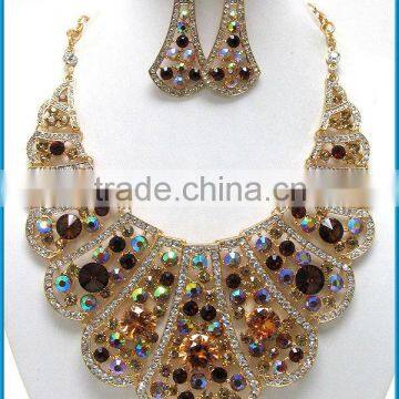 bib necklace new model jewelry set