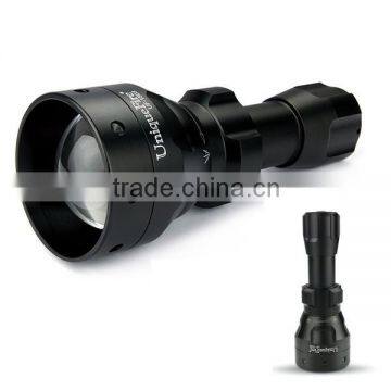 850nm IR flashlight Uniquefire T50 IR 1503 zoom flashlight