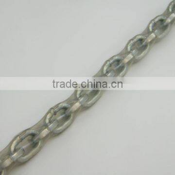 Marine welded link chain