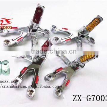 motorcycle footrests/motorcycle tuning parts/motorcycle aluminum parts