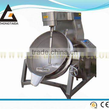 200L steam heated tiltable jacket kettle