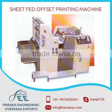 Top Selling Branded Sheet Fed Offset Printing Machine at Highly Competitive Prices