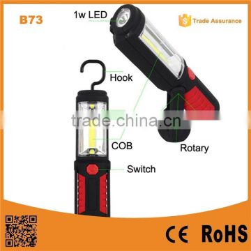 B73 COB Led Magnetic led work lamp Outdoor Muitifunction led handheld work light