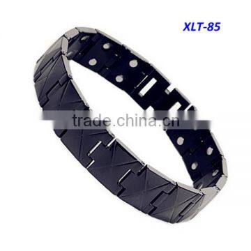 Fashion bio magnetic jewelry 316 stainless steel charm bracelet