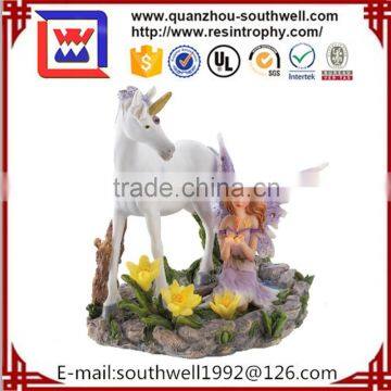 Gifts & Decor Forest Magic Unicorn Fairy Figurine Home Accent Decor