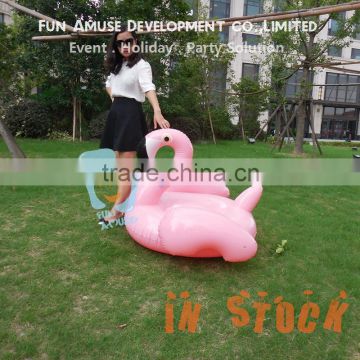 Summer Pool PVC Child 1.2m Pink Inflatable Flamingo Float