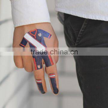 country flag temporary tattoo sticker