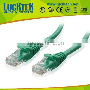 Cat6 Snagless Unshielded Ethernet Patch Cable in Green 100 Feet