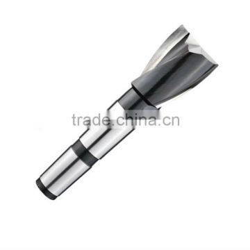 HSS end mill cutter with morse Taper Shank M2