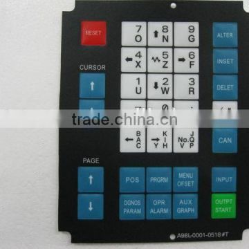 A98L-0001-0518#T Japan imported Fanuc lathe keyboard membrane