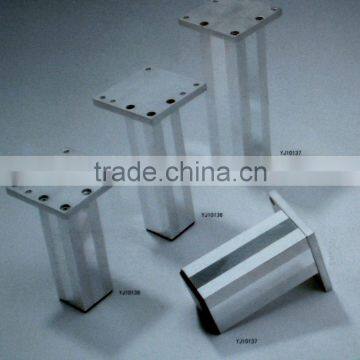 2015 new design of home furntiure sofa leg, aluminium leg, dongguan facotry leg