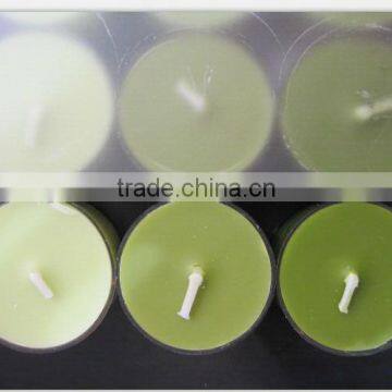 organic soy tea light candles