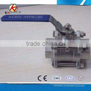Stainless Steel 1 PC 1/2" BALL VALVE