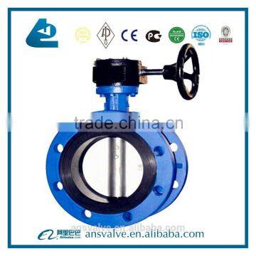 Double-eccentric Center Soft Seal Flanged Butterfly Valve photo-2