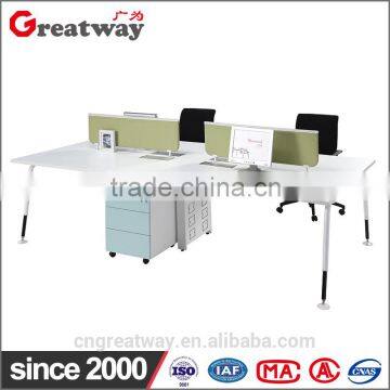 4 person office desk office computer desk office table (QE-34F-4-02)