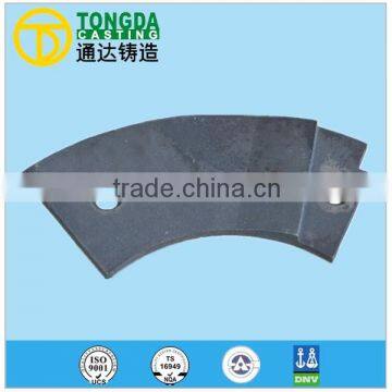 ISO9001 TS16949 OEM Casting Parts High Quality Manganese Crusher Wear Parts Foundry