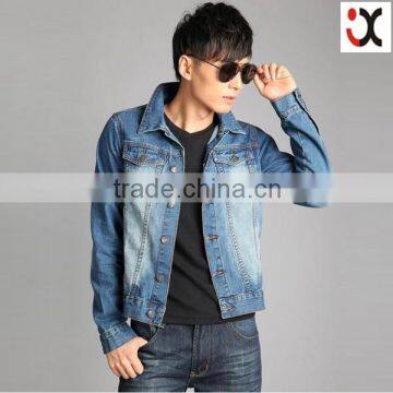 2015 Korean Style Men's Denim Clothing Men's Jean Jackets (JXW810)