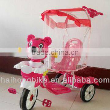 Beautiful plastic children tricycle