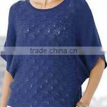 Ladies jacquard sweater