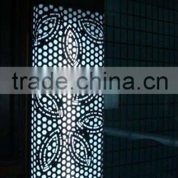 Modern decorative metal column/ perforated metal screen/metal wall panel-any perforation