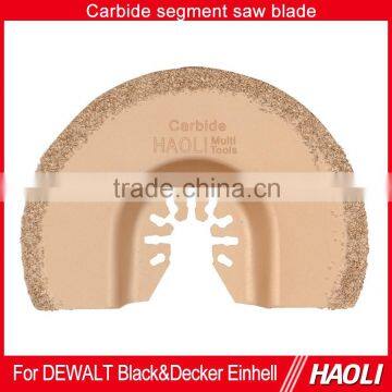88mm(3-1/2") Flush Cut Carbide Blade for quick change oscillating multi tool to cut out defective tile joints