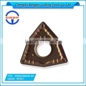 China Carbide Insert WNMG080408-MC BPS051 for Steel Finishing photo-3