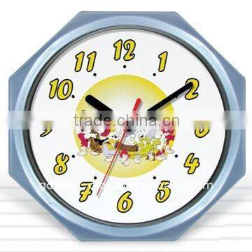 Octagonal Gift Clock for Promotion, Giveaway Clock