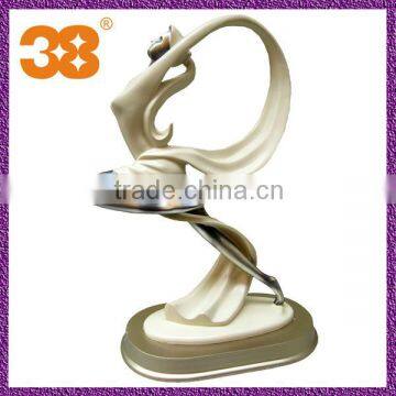 2015 famous modern dancing girls angel sculpture for sale