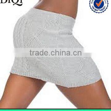 new arrival ladies wholesale high quality short sexy knitted sweater skirt