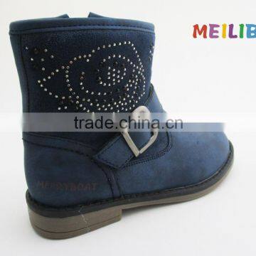 High Quality Charming Flexible Soft Sole Leather Boots photo-3