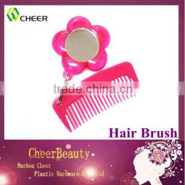 Mini comb with mirror small hair comb
