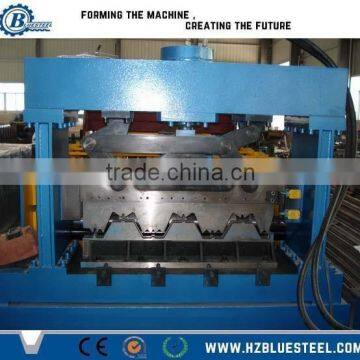 Floor Metal Decking Roll Forming Making Machine / Glazed Tile Making Machine