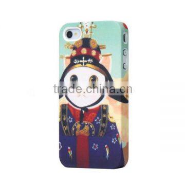 Lovely cat designed hard cover case for cellphone