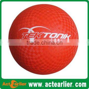 8.5 Inch Cheap Custom Rubber Playground Ball, Pvc Playground Ball photo-3