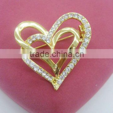 2014 hot heart brooch