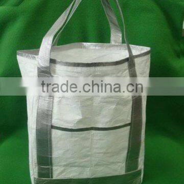 Tyvek laundry bag of basket