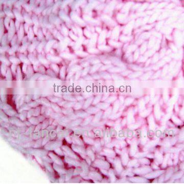 2016 Fashion Winter Ladies Acrylic Iceland Knitted Cable Hat Beret photo-5