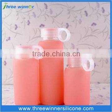 Cheap wholesale custom collapsible silicone water bottle