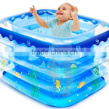 Fashion baby Inflatable indoor pool , inflatable baby play pool