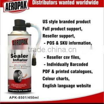 Aeropak Anti Puncture Proof Liquid Tyre Sealant Tyre Tube Sealant for Car photo-2