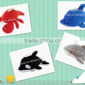 Hot selling plush money bank, China plush animal money bank