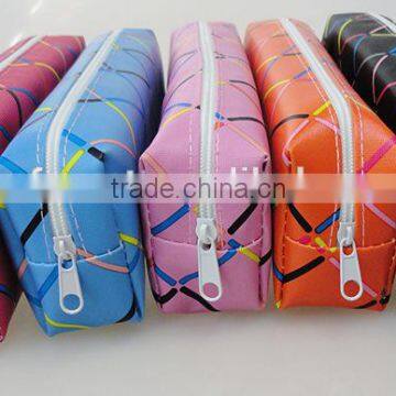 Cheap Promotional pu Leather Kids Pencil Case Stationery Pouch photo-4