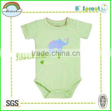 Printed 100% cotton newborn baby clothing unisex