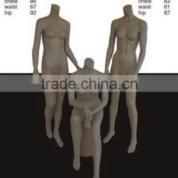 fiberglass headless female mannequin