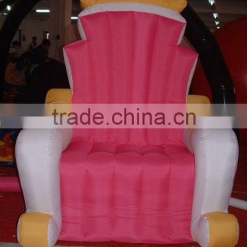 2.2m INFLATABLE THRONE/inflatable king chair/inflatable sofa