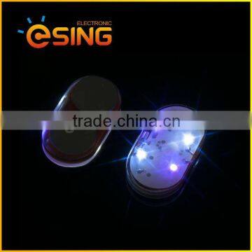 waterproof oval vibration led flashing lights