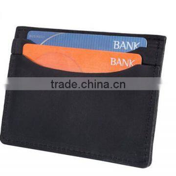 BOSHIHO Newest Design Personalized Leather Card Holder photo-3