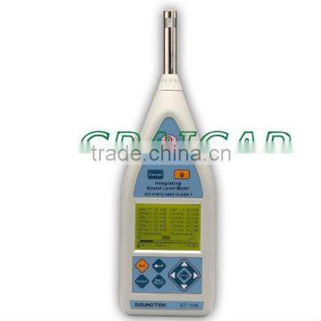 Sampling frequency and A/C/Z frequency weighting Integrating Sound Level Meter ST-106